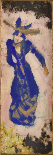 Edouard Vuillard - Marthe Mellot en bleu