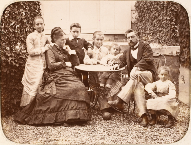 Jules David - Gustave Eiffel et sa famille à Levallois-Perret