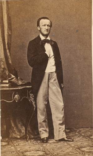 Anonyme - Richard Wagner, compositeur né à Leipzig en 1813, mort en 1883