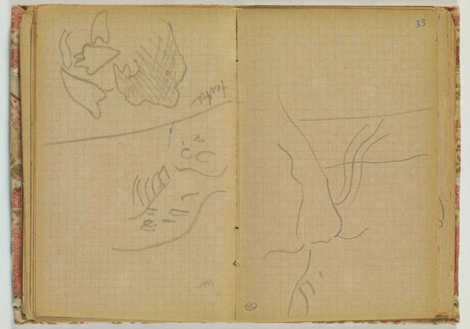 Croquis Paul Gauguin Mus E D Orsay