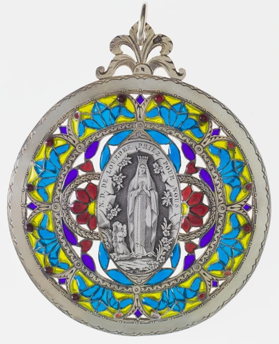 Médaille Notre-Dame de Lourdes - Enguerrand du Suau de la Croix