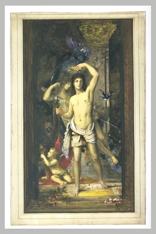 Gustave Moreau - Le Jeune Homme et la Mort
