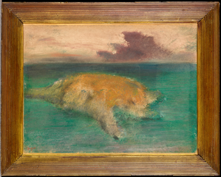 Un îlot en pleine mer - Edgar Degas