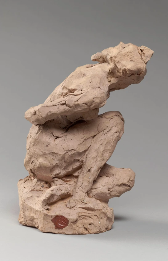 Femme noire accroupie révoltée - Jean-Baptiste Carpeaux