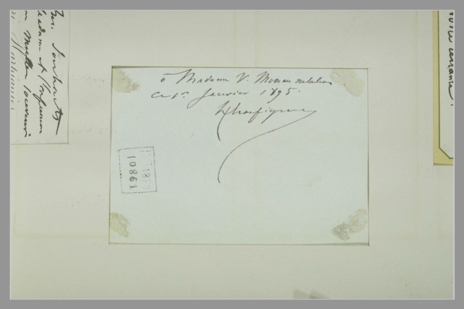Note manuscrite