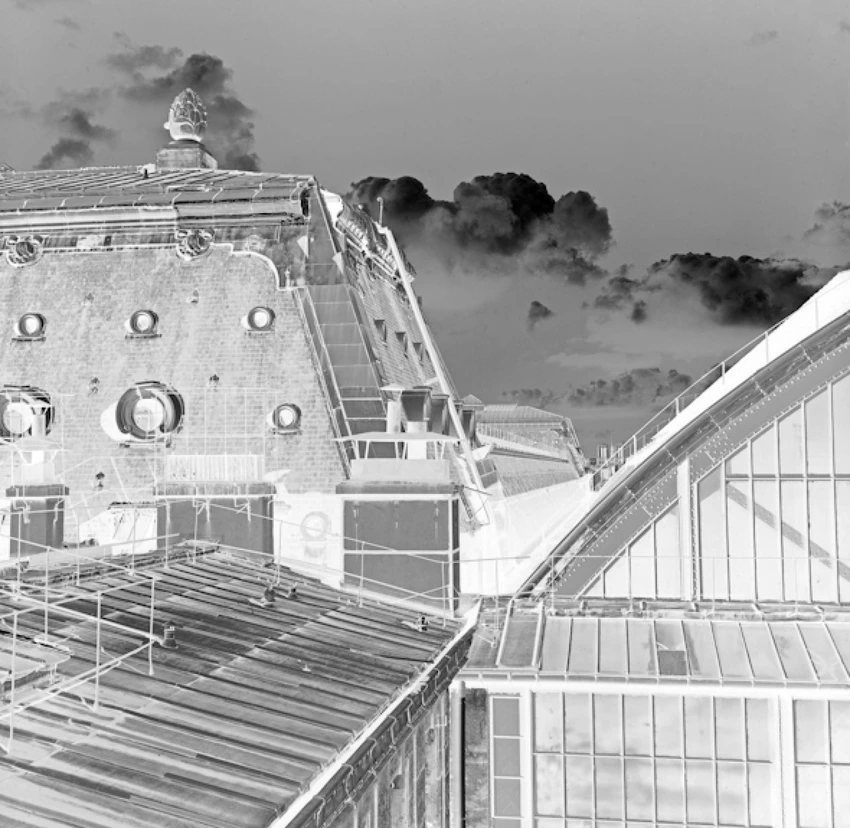 Musée d'Orsay, vue du pavillon aval depuis la toiture - Jim Purcell