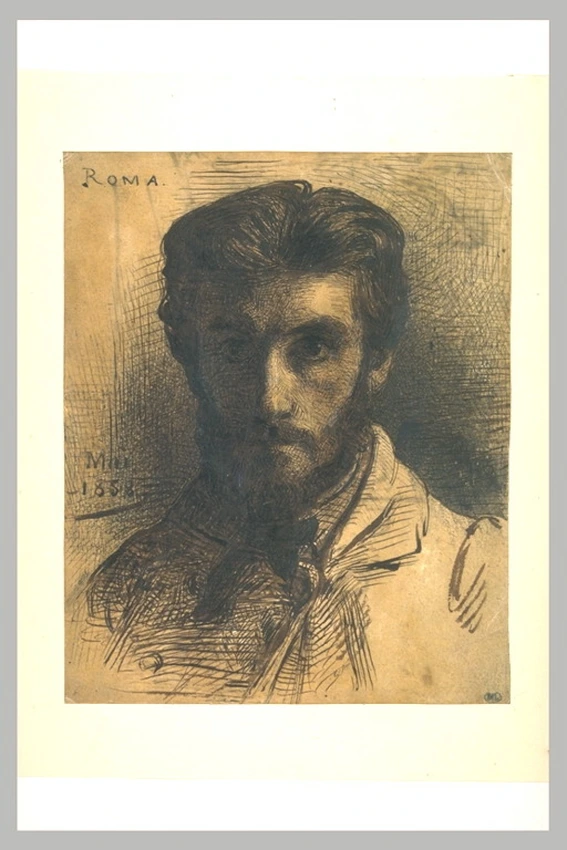 Léon Bonnat - Autoportrait