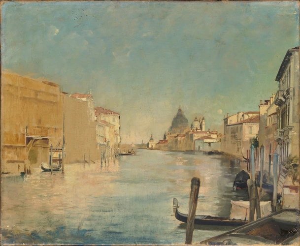 François Schommer - Le Grand Canal à Venise