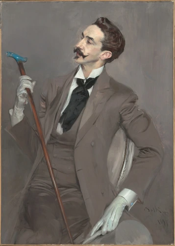 Giovanni Boldini - Le Comte Robert de Montesquiou