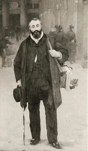 Alfred Roll - Portrait du peintre Damoye