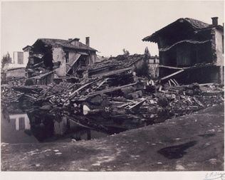 Édouard Baldus - Inondation de Lyon, 1856