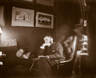 Edgar Degas - Louise et Daniel Halévy