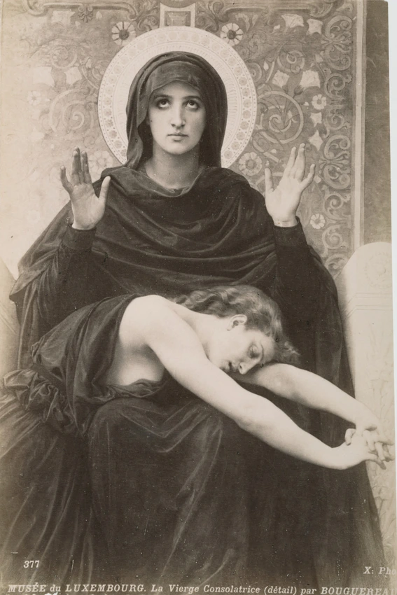 La Vierge consolatrice, détail - William Bouguereau