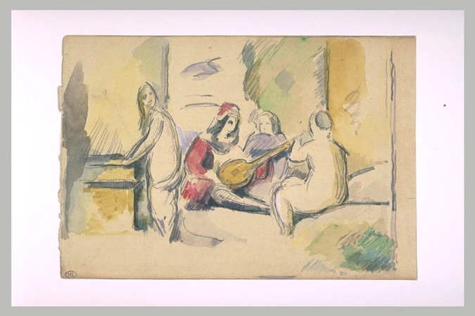 Paul Cézanne - Le concert champêtre