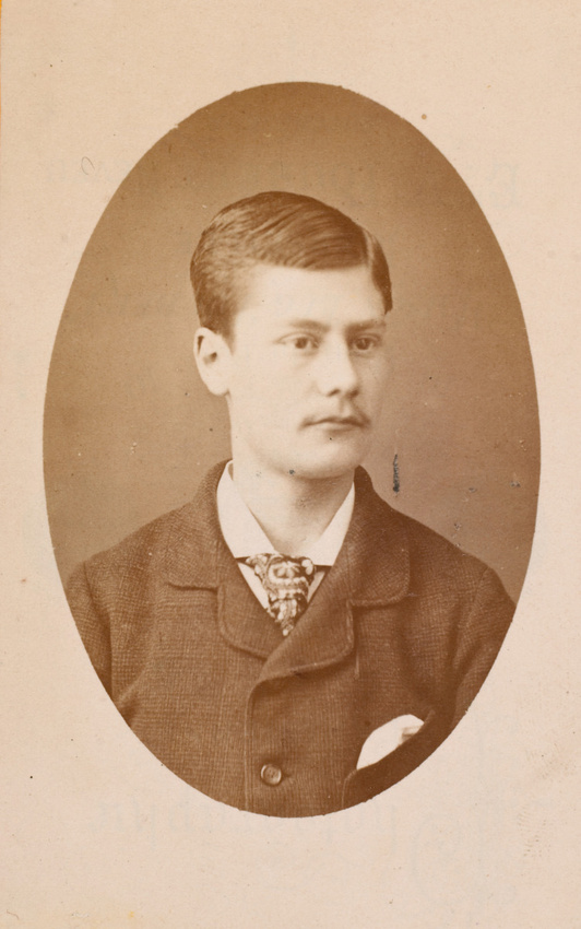 Eug. Foubert - Eugène Salles, buste dans un ovale