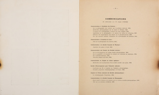 Louis Lumière - Notice sur les titres et travaux de Monsieur Louis Lumière