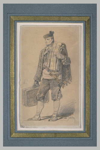 Adolphe Yvon - Espagnol en costume de voyage