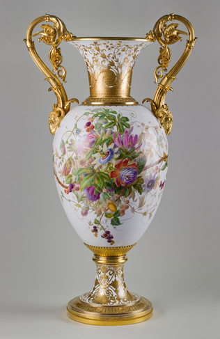 Manufacture de Sèvres - Vase 'Oeuf', 2ème grandeur
