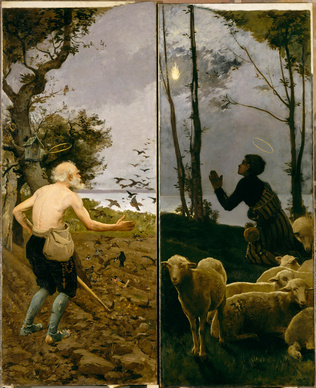 Ernest Duez - Saint Cuthbert