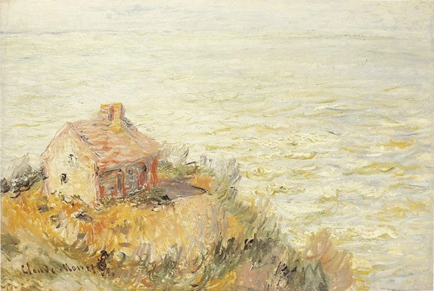 Claude Monet - La Cabane des douaniers. Effet d'après-midi