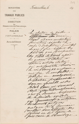 Anonyme - Réflexions sur l'influence italienne et le goüt français à Gaillon