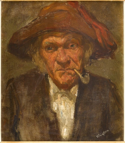 James Abbott McNeill Whistler - L'Homme à la pipe