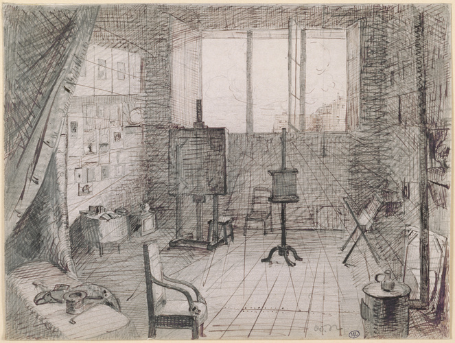 Odilon Redon - L'atelier de Redon
