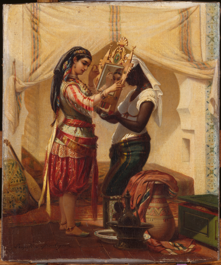 La Toilette de l'odalisque - Léopold de Moulignon