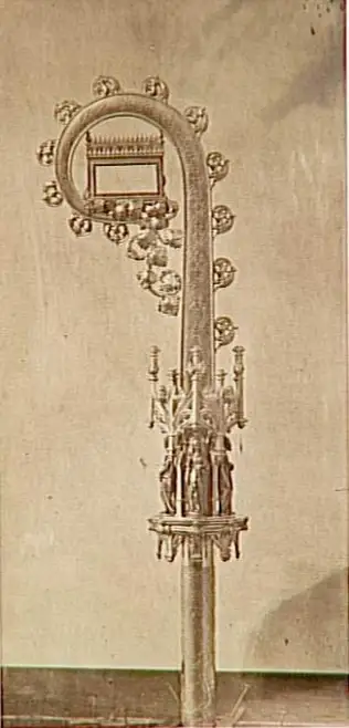 Auguste Bisson - Crosse de Monseigneur de Salinis (1853) (Maison Froment-Meurice...
