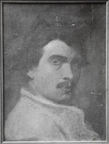 Alexandre Falguière - Portrait de l'artiste à l'âge de trente ans