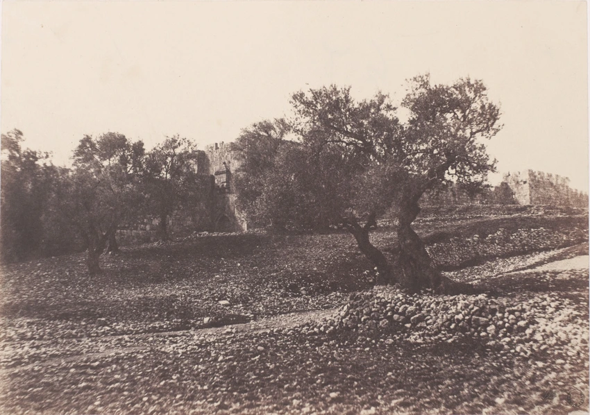Auguste Salzmann - Jérusalem, porte d'Hérode