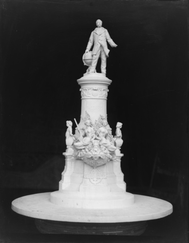 Louis Emile Décorchemont - Ferdinand de Lesseps, maquette du monument