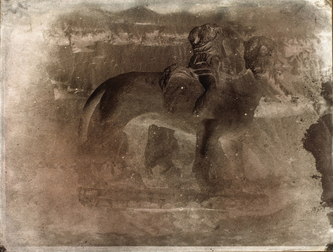 Théodule Devéria - Serapeum grec de Memphis