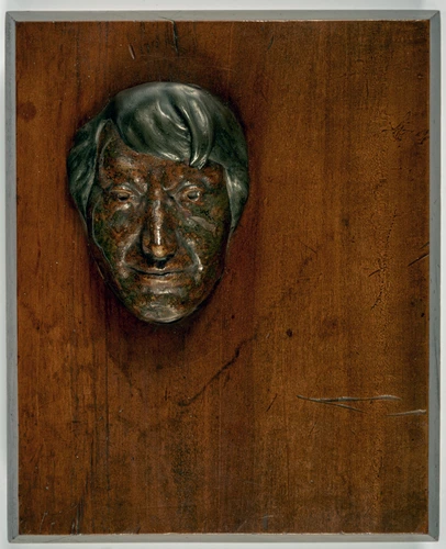 François-Rupert Carabin - Masque autoportrait