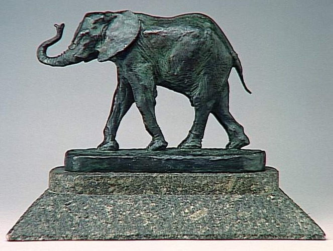 Emile Perrault-Harry - Eléphant