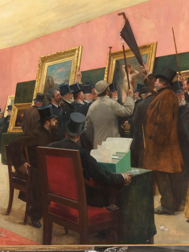 Une séance du jury de peinture - Henri Gervex