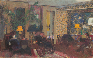 Edouard Vuillard - Le Salon aux trois lampes, rue Saint-Florentin