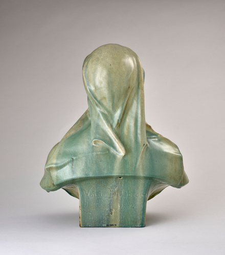 Adrien Dalpayrat - Buste de jeune femme en costume de religieuse
