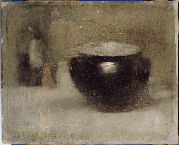 Eugène Carrière - Nature morte : pot de terre