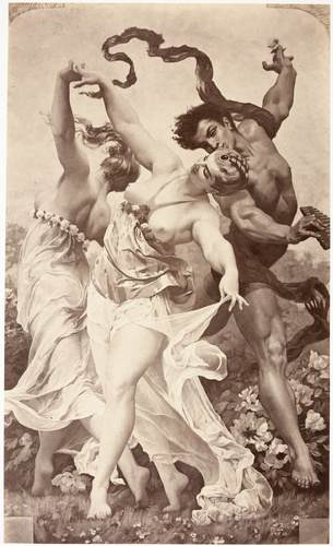 Louis-Emile Durandelle - Danse amoureuse - peinture de Gustave Boulanger