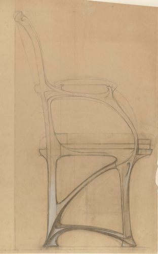 Hector Guimard - Lille, 14, rue de Fleurus, maison M. Coilliot (bâtiment existan...