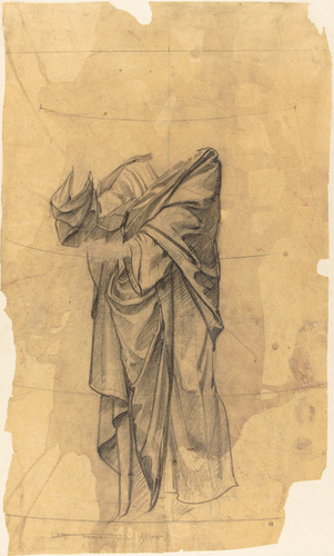 Charles Lameire - Eglise Saint-François-Xavier, coupole du transept, étude de dr...