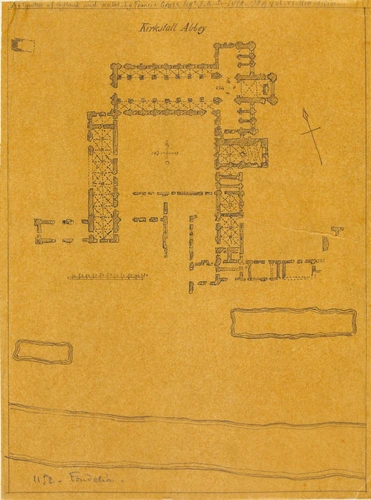 Victor Ruprich-Robert - Kirkstall Abbey, plan
