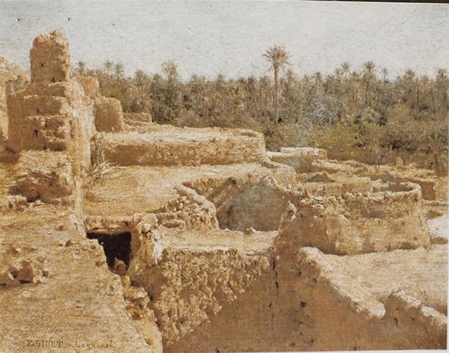 Etienne Dinet - Terrasses de Laghouat