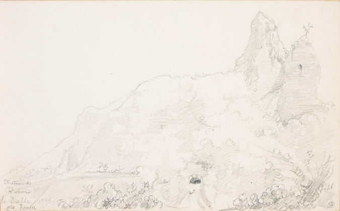 Victor Ruprich-Robert - Château de Robert le diable, près Rouen