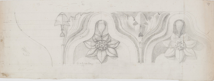Louis Boitte - Etude de moulure
