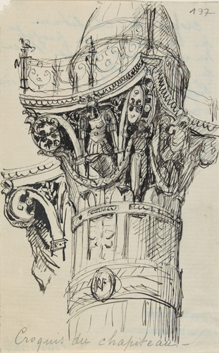 Louis Boitte - Monument commémoratif de l'Assemblée constituante à Versailles, é...