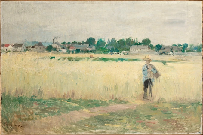 Berthe Morisot - Dans les blés