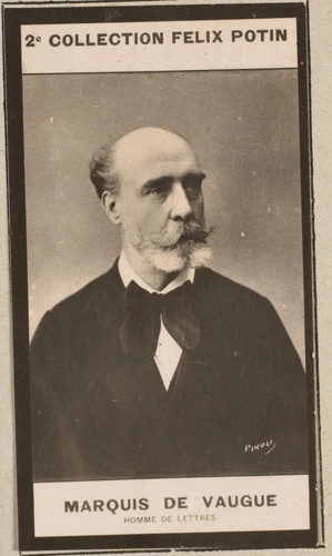Eugène Pirou - Marquis Jean-Melchior de Vogüé, homme de lettres