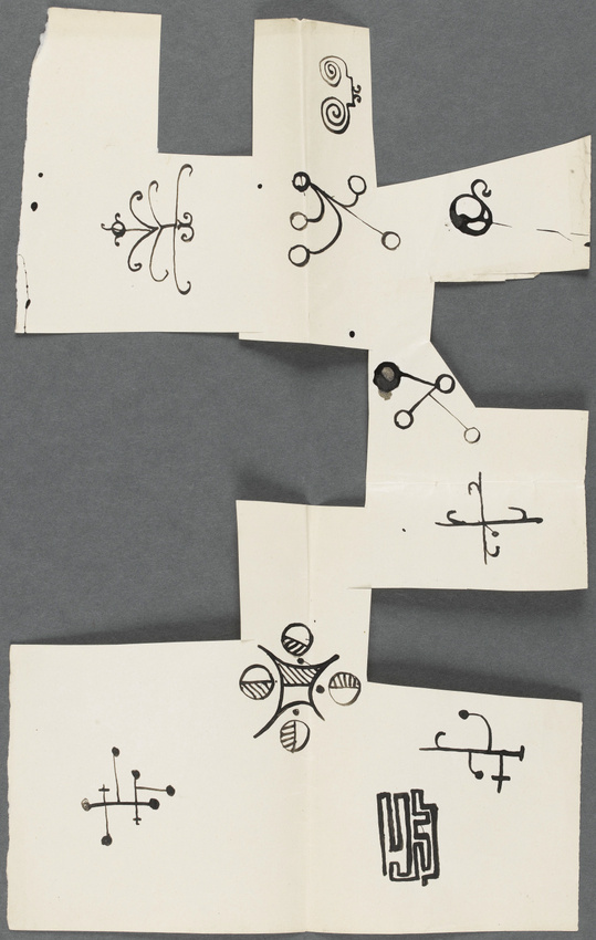 Paul Guillaume - Dessins abstraits et géométriques